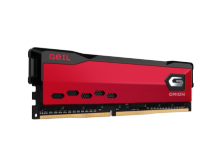 Memória DDR4 Geil Orion, 8GB, 3200MHz, Red, GAOR48GB3200C16BSC