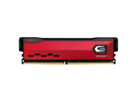 Memória DDR4 Geil Orion, 8GB 3000MHz, Vermelho, GAOR48GB3000C16ASC
