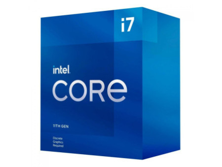 Processador Intel Core i7 11700F 2.5GHz (4.9GHz Turbo), 11ª Geração, 8-Cores 16-Threads, LGA 1200, BX8070811700F