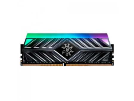 Memória DDR4 XPG Spectrix D41, 8GB, 3200MHz, RGB, Gray, AX4U32008G16A-ST41