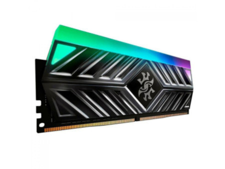 Memória DDR4 XPG Spectrix D41, 8GB, 3200MHz, RGB, Gray, AX4U32008G16A-ST41