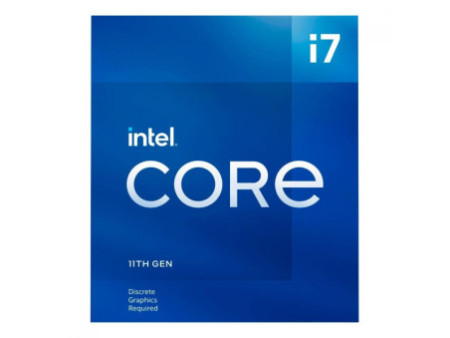 Processador Intel Core i7 11700F 2.5GHz (4.9GHz Turbo), 11ª Geração, 8-Cores 16-Threads, LGA 1200, BX8070811700F