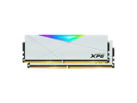 Memória DDR4 XPG Spectrix D50, 32GB (2x16GB), 3200MHz, RGB, White, AX4U320016G16A-DW50
