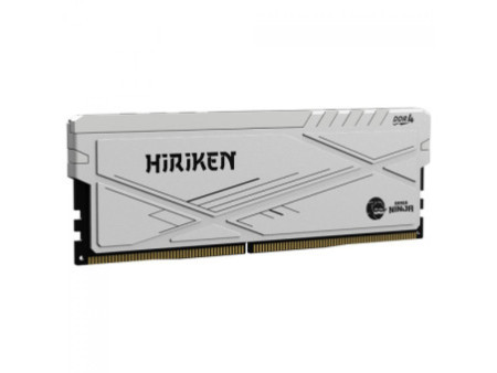 Memória DDR4 Gamer Ninja Hiriken, 16GB, 3200MHz, Branco, GN-RM-HK16G32C22WD4N