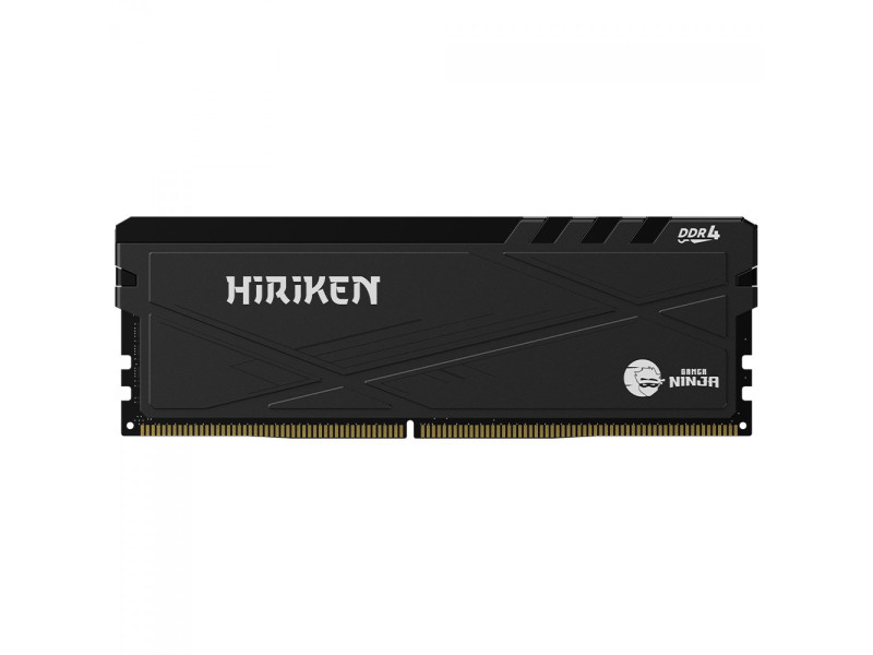 Memória DDR4 Gamer Ninja Hiriken, 8GB, 3200MHz, Preto, GN-RM-HK8G32C22BD4N
