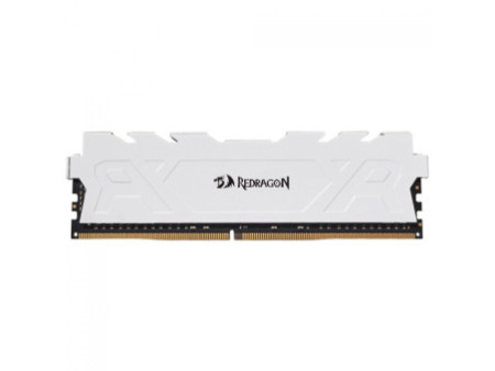 Memória DDR4 Redragon Rage, 8GB, 3200MHz, Branco, GM-711