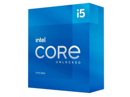 Processador Intel Core i5 11600K, 3.9GHz (5.0GHz Turbo), 11ª Geração, 6-Cores 12-Threads, LGA 1200, BX8070811600K