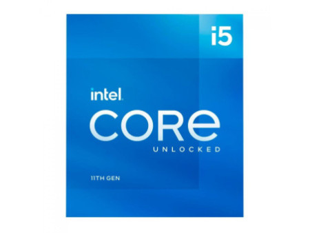 Processador Intel Core i5 11600K, 3.9GHz (5.0GHz Turbo), 11ª Geração, 6-Cores 12-Threads, LGA 1200, BX8070811600K