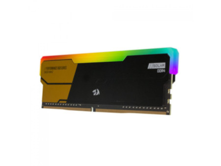 Memória DDR4 Redragon Solar, RGB, 8GB, 3600Mhz, Black, GM-805