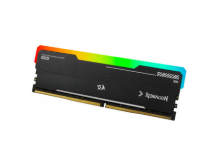 Memória DDR4 Redragon Magma, RGB, 8GB, 3200Mhz, Black, GM-801