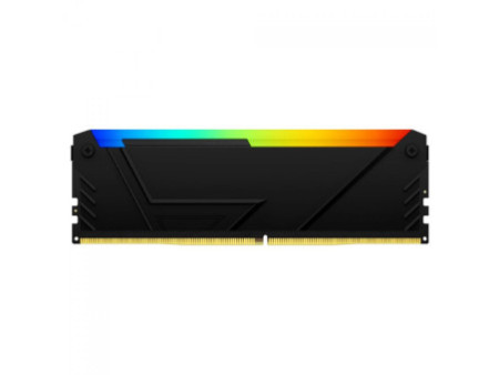 Memória DDR4 Kingston Fury Beast, RGB, 32GB, 3600MHz, Black, KF436C18BB2A/32