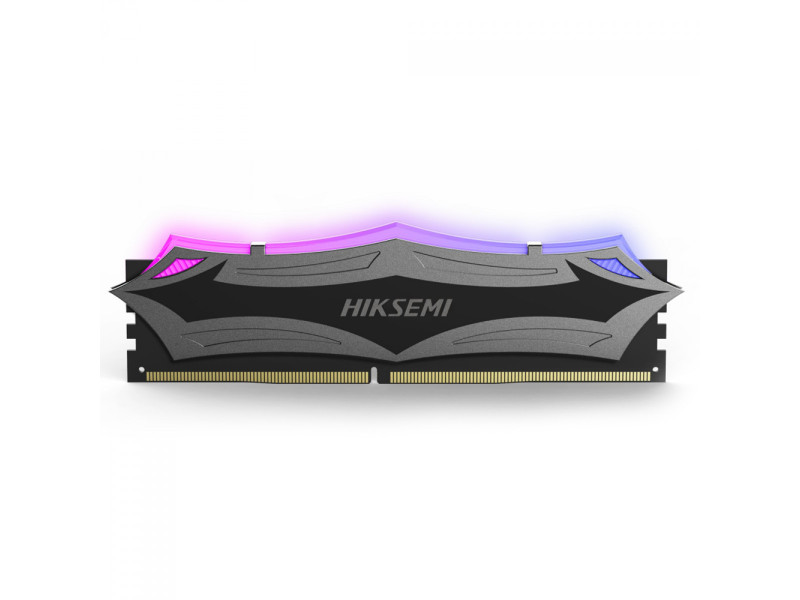 Memória DDR4 HIKSEMI Akira, RGB, 16GB, 3200Mhz, Black, HSC416U32Z4