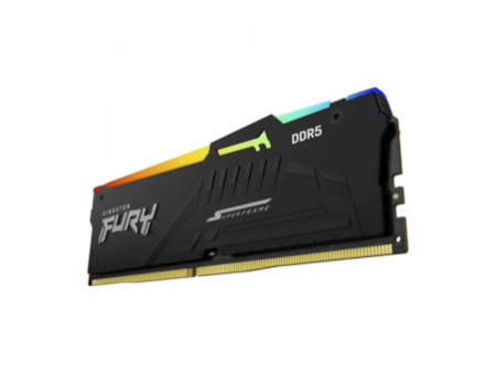 Memória DDR5 Kingston Fury SuperFrame, RGB, 16GB, 5600Mhz, Black, KF556C36BBEA-16CLLB
