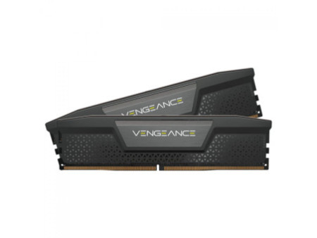 Memória DDR5 Corsair Vengeance, 32GB (2x16GB), 6600MHz, Preto, CMK32GX5M2X6600C32