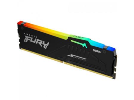Memória DDR5 Kingston Fury SuperFrame, RGB, 8GB, 5600Mhz, Black, KF556C36BBEA-8CLLB