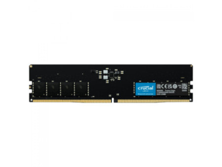 Memória DDR5 Crucial Classic, 32GB, 4800MHz, Preta, CT32G48C40U5