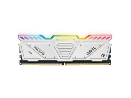 Memória DDR5 Geil Polaris RGB, 32GB (2x16GB), 5200MHz, White, GOSW532GB5200C38BDC