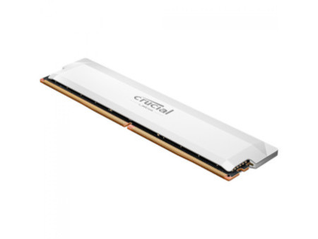 Memória DDR5 Crucial Pro OC, 16GB, 6000MHz, Branca, CP16G60C36U5W