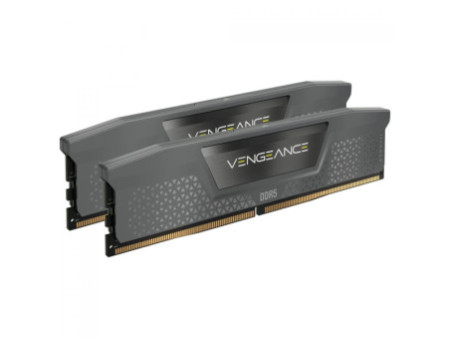 Memória DDR5 Corsair Vengeance, 32GB (2x16GB), 5200MHz, Cinza, CMK32GX5M2B5200Z40