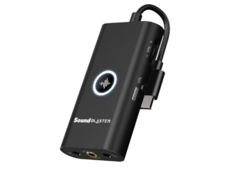 Placa de Som Creative Sound Blaster G3, Portátil, USB-C, 70SB183000000