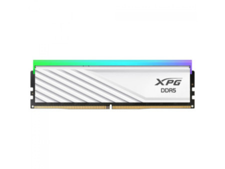 Memória DDR5 XPG Lancer Blade RGB, 32GB, 6000MHz, White, AX5U6000C3032G-SLABRWH