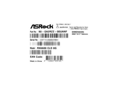 Placa de Vídeo ASRock Radeon RX 6600 Challenger D, 8GB, GDDR6, FSR, Ray Tracing, 90-GA2RZZ-00UANF