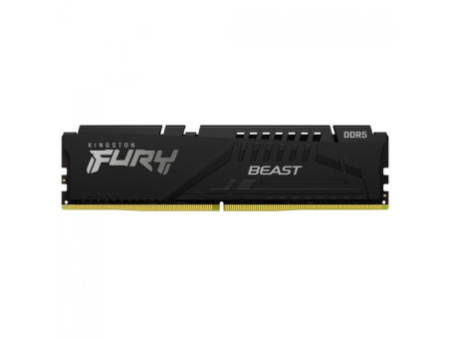 Memória DDR5 Kingston FURY Beast, 8GB, 6000MHz, EXPO, Black, KF560C30BBE-8