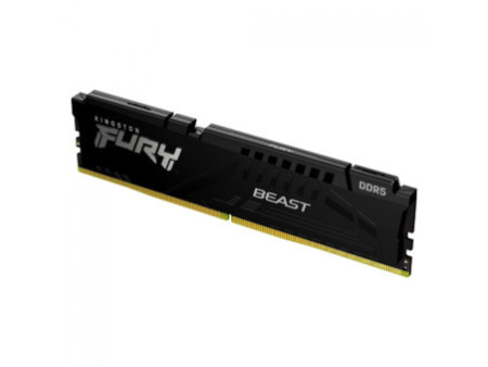 Memória DDR5 Kingston FURY Beast, 8GB, 6000MHz, EXPO, Black, KF560C30BBE-8