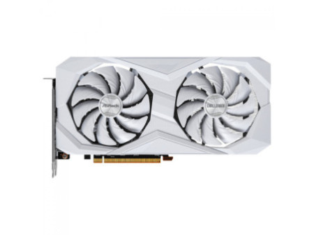 Placa de Vídeo ASRock Radeon RX 6600 Challenger White, 8GB, GDDR6, FSR, Ray Tracing, Branco, 90-GA4UZZ-00UANF