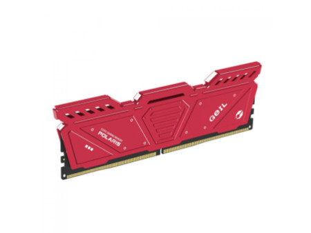 Memória DDR5 Geil Polaris, 32GB (2x16GB), 5200MHz, Red, GOR532GB5200C38BDC