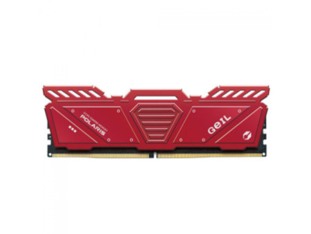 Memória DDR5 Geil Polaris, 32GB (2x16GB), 5200MHz, Red, GOR532GB5200C38BDC