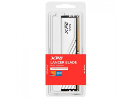 Memória DDR5 XPG Lancer Blade, 16GB, 6400MHz, White, AX5U6400C3216G-SLABWH