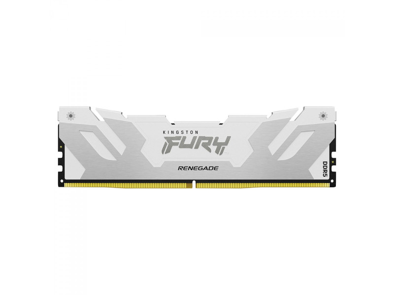 Memória DDR5 Kingston Fury Renegade, 16GB, 6800Mhz, White, KF568C36RW-16