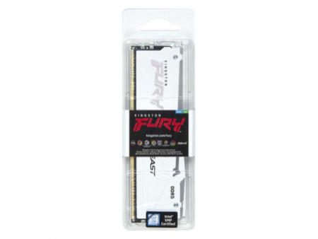 Memória DDR5 Kingston Fury Beast EXPO, RGB, 32GB, 6000Mhz, White, KF560C36BWEA-32