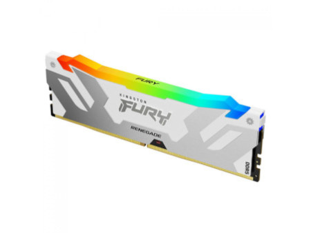 Memória DDR5 Kingston Fury Renegade, RGB, 32GB (2x16GB), 6800Mhz, White, KF568C36RWAK2-32