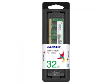 Memória para Notebook DDR4 Adata, 32GB, 3200MHz, AD4S320032G22-SGN