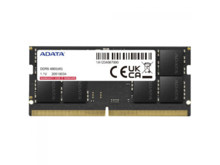 Memória Para Notebook DDR5 Adata XPG, 8GB, 4800Mhz, AD5S48008G-S