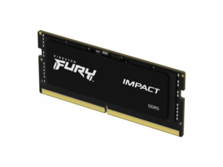 Memória Para Notebook DDR5 Kingston Fury Impact, 32GB, 4800MHz, CL38, Black, KF548S38IB-32