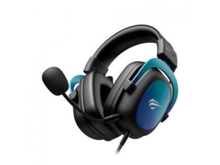 Headset Gamer Havit Gamenote, USB 7.1, Drivers de 53mm, Múltiplas Plataformas, Black/Blue, HV-H2002C PRO