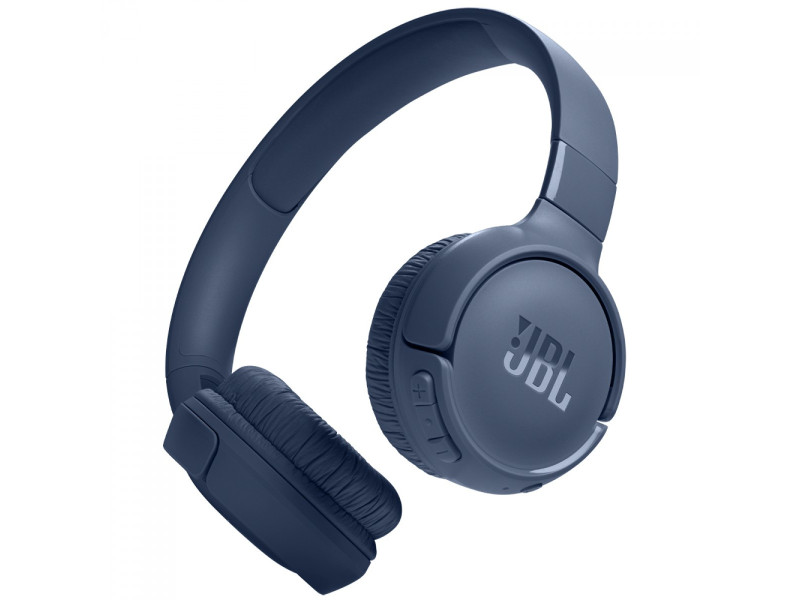Headphone JBL Tune 520BT, Bluetooth, Drivers De 33mm, Pure Bass, Azul, JBLT520BTBLU