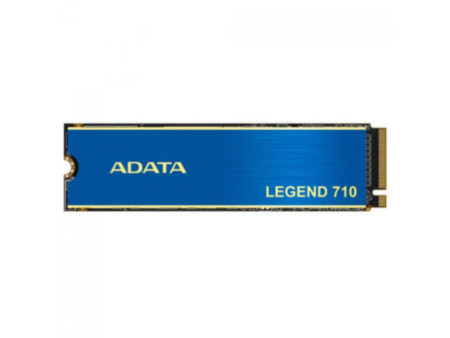 SSD Adata Legend 710, 512GB, M.2 2280 NVMe Leitura 2.400MBs, Gravação 1.600MBs, ALEG-710-512GCS