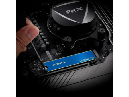 SSD Adata Legend 710, 512GB, M.2 2280 NVMe Leitura 2.400MBs, Gravação 1.600MBs, ALEG-710-512GCS
