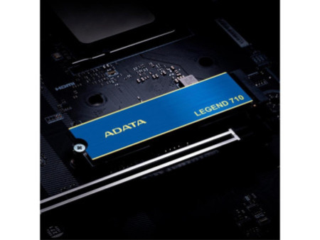 SSD Adata Legend 710, 512GB, M.2 2280 NVMe Leitura 2.400MBs, Gravação 1.600MBs, ALEG-710-512GCS