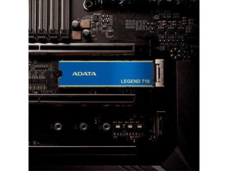 SSD Adata Legend 710, 1TB, M.2 2280 NVMe Leitura 2.400MBs, Gravação 1.800MBs, ALEG-710-1TCS