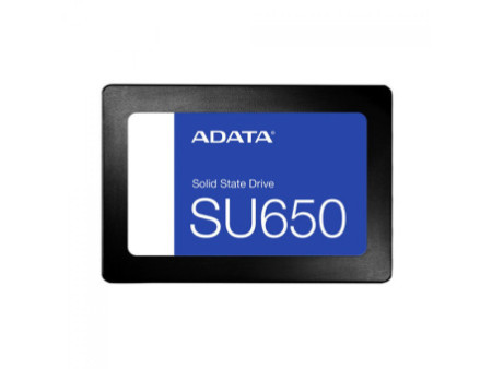 SSD Adata SU650, 240GB, Sata III, Leitura 520MBs e Gravação 450MBs, ASU650SS-240GT-R