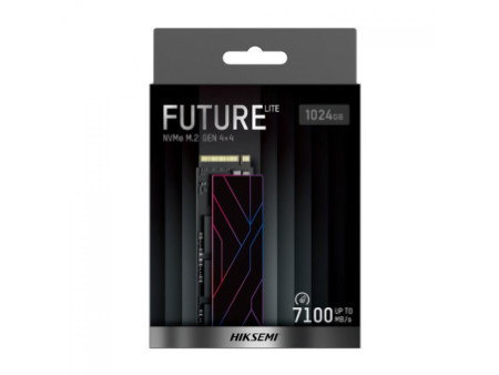 SSD Hiksemi Future Lite, 1TB, M.2 2280 NVMe, Leitura 7000MBs e Gravação 6000MBs, HS-SSD-FUTURE LITE 1024G