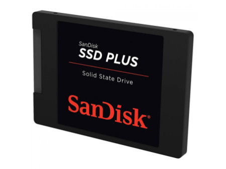 SSD SanDisk Plus, 1TB, Sata III, Leitura 535MB/s e Gravação 350MB/s, SDSSDA-1T00-G27