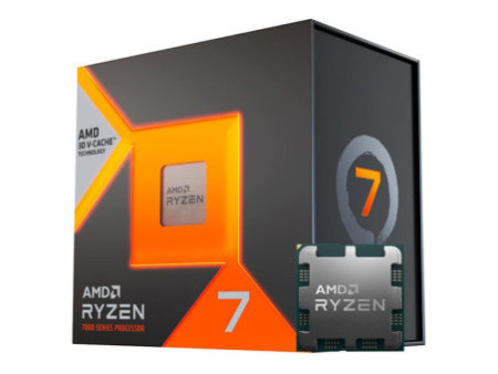 Processador AMD Ryzen 7 7800X3D, 4.2GHz (5.0GHz Turbo), 8-Cores 16-Threads, AM5, Sem Cooler, 100-100000910WOF