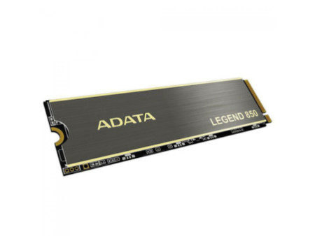 SSD Adata Legend 850 512GB, M.2 2280 NVMe 1.4, Leitura 5000MBs e Gravação 2700MBs, ALEG-850-512GCS