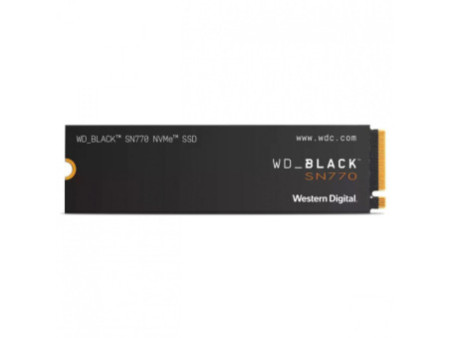 SSD WD_Black SN770 2TB, M.2 2280, NVMe, Leitura 5150MBs e Gravação 4850MBs, WDS200T3X0E